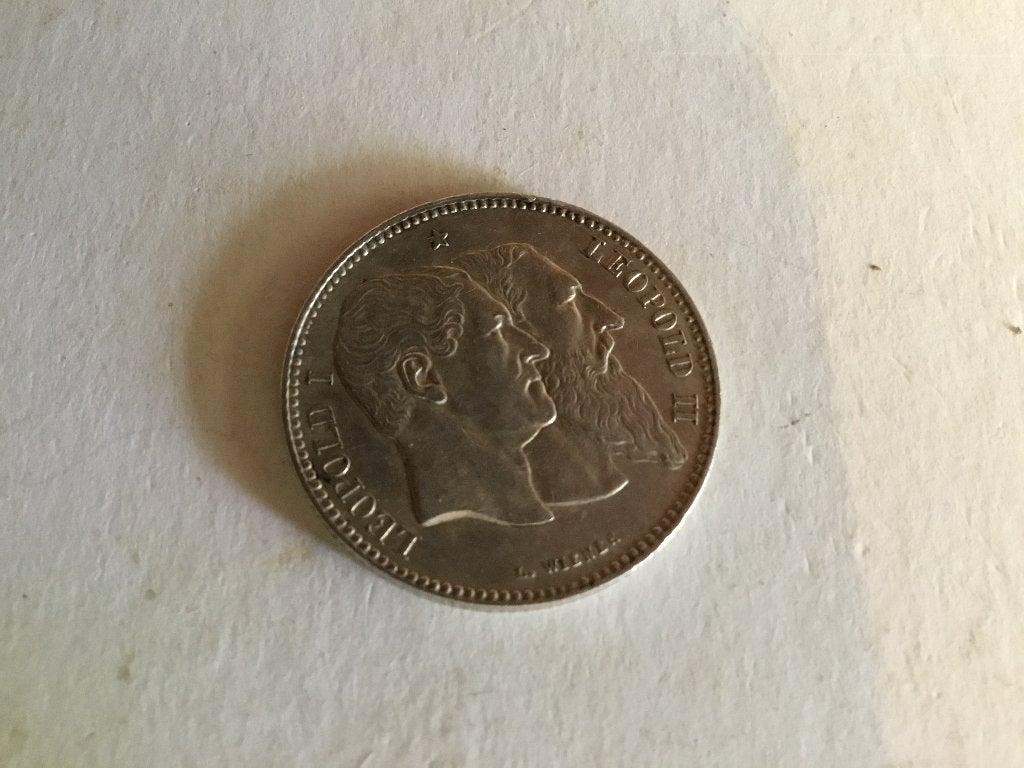 2 Frank., Postzegels en Munten, Munten | België, Zilver, Ophalen of Verzenden, Losse munt, Zilver