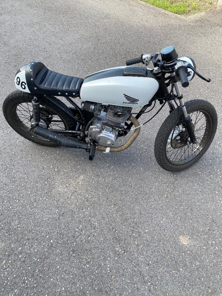 Unieke Honda caféracer 125, Occasion, Particulier, Autre, 1 cylindre