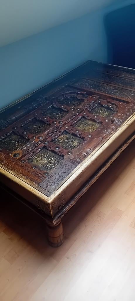 Table de Bali en teck, Enlèvement, Teck