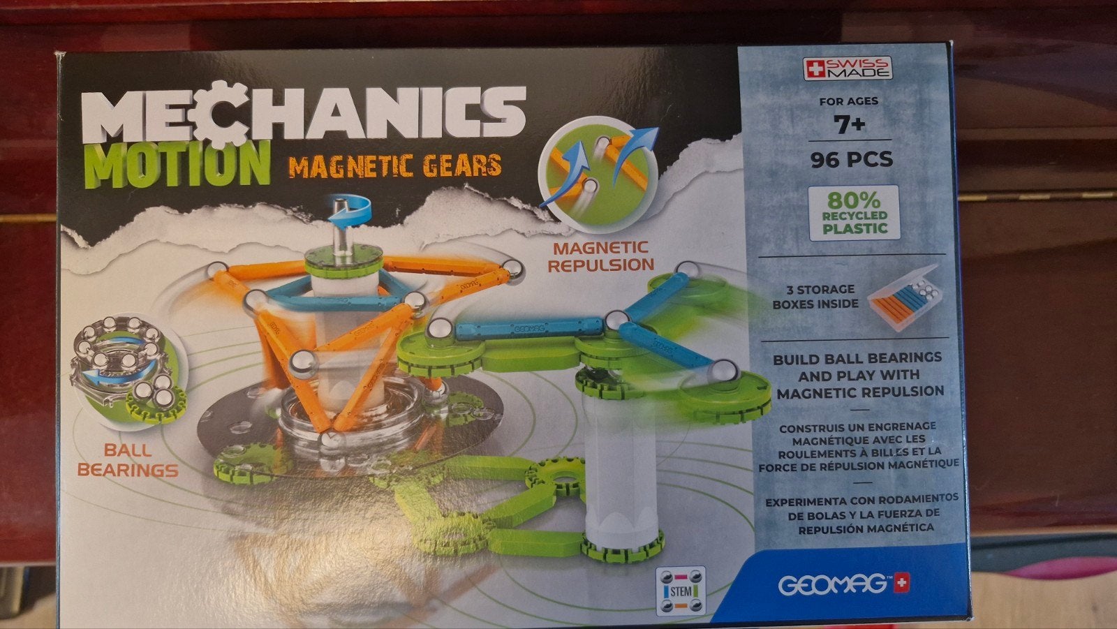 Geomag Mecanic Motion, Kinderen en Baby's, Ophalen, Zo goed als nieuw, Bouwen