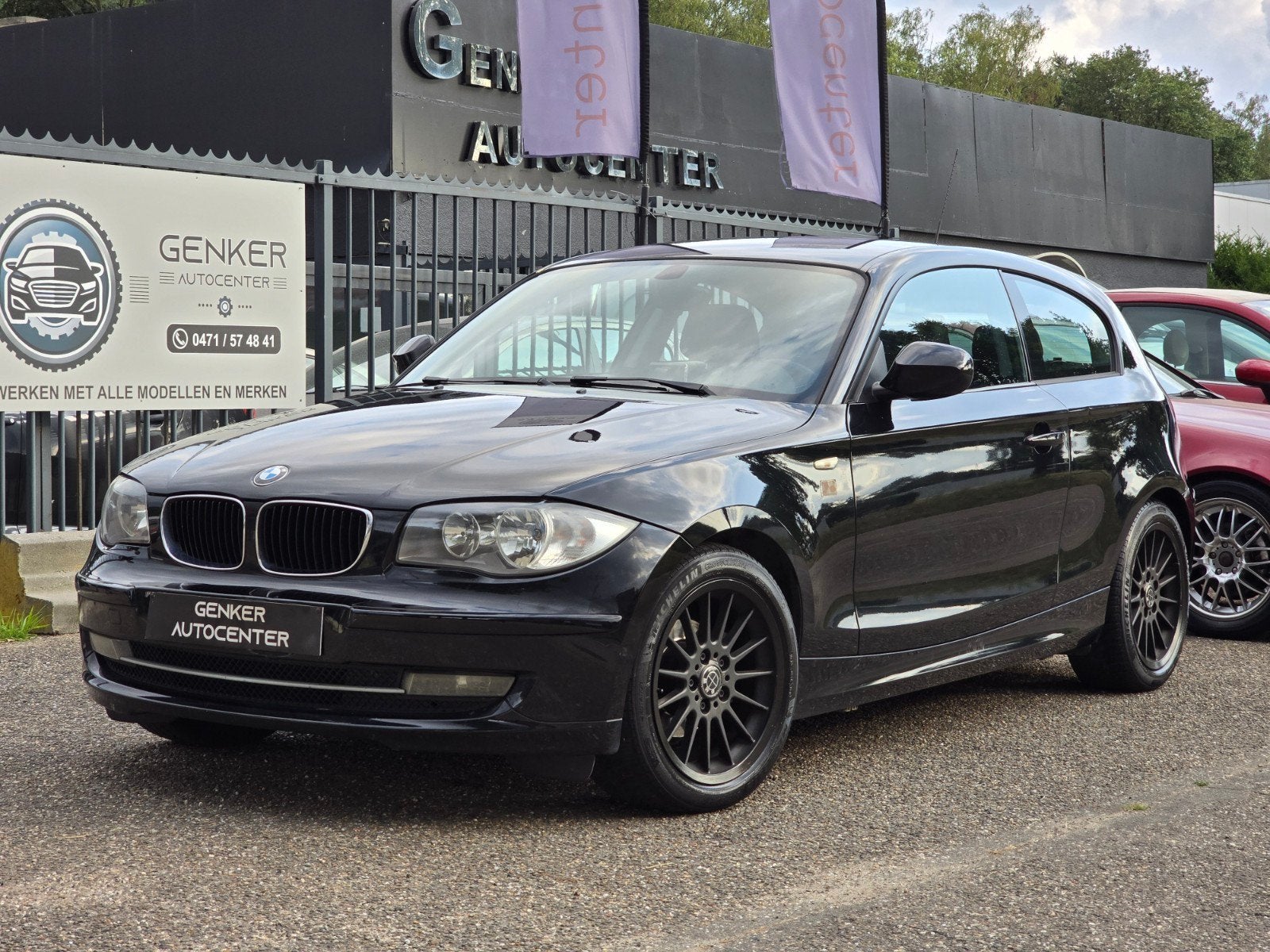 Bmw 116 Diesel sportmodel/6 versnellingen GARANTIE, Auto's, Bedrijf, Alarm, Te koop, Handgeschakeld