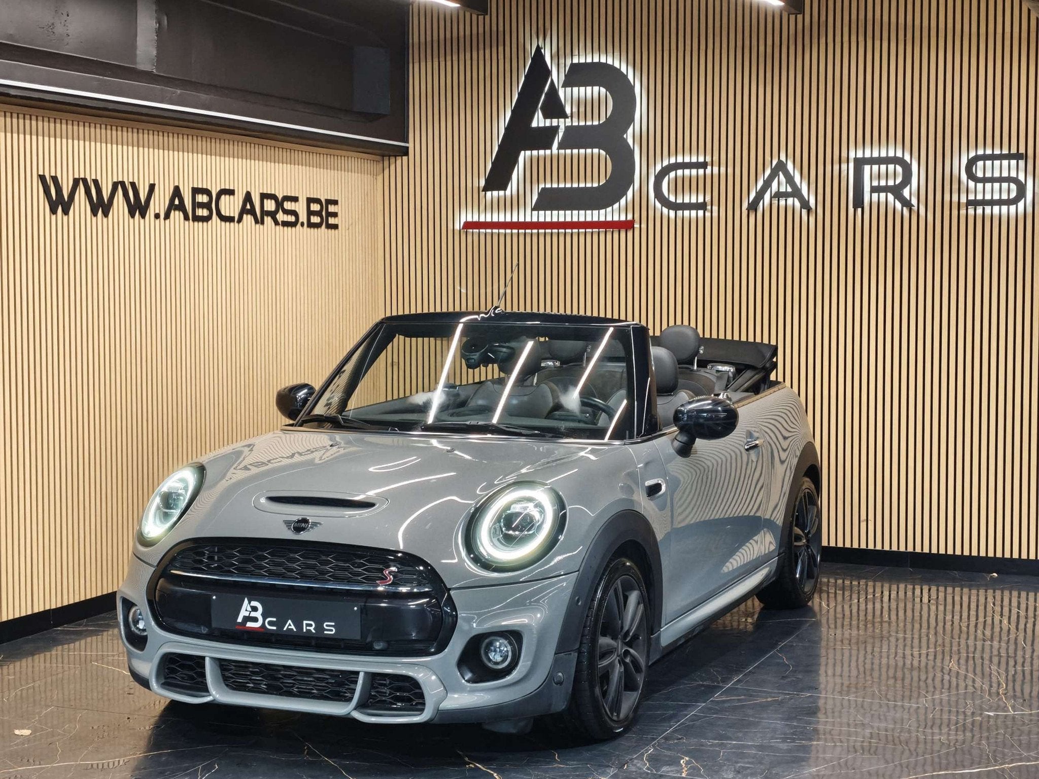 MINI Cooper S Cabrio 2.0IA SPORT * BOITE AUTO * GARANTIE 12, Autos, Cuir, Argent ou Gris, Achat, Euro 6