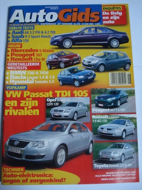 AutoGids 670, Verzenden, Gelezen, Algemeen