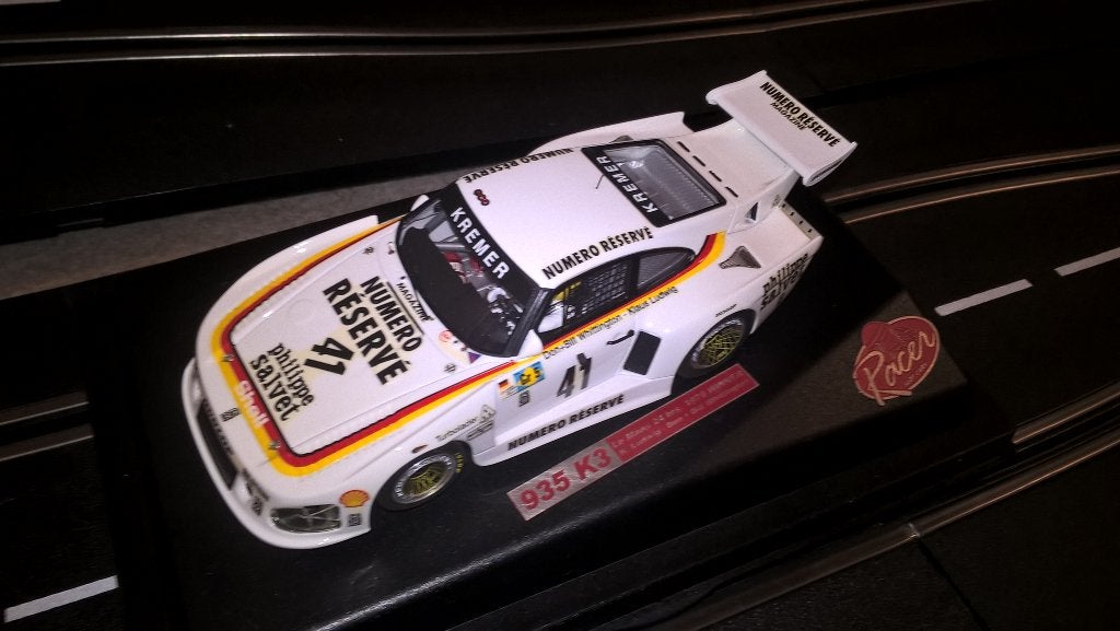 Scalextric RACER Slot-It Porsche Kremer #41 24h Le Mans 1979, Kinderen en Baby's, Speelgoed | Racebanen, Overige merken, Racebaan