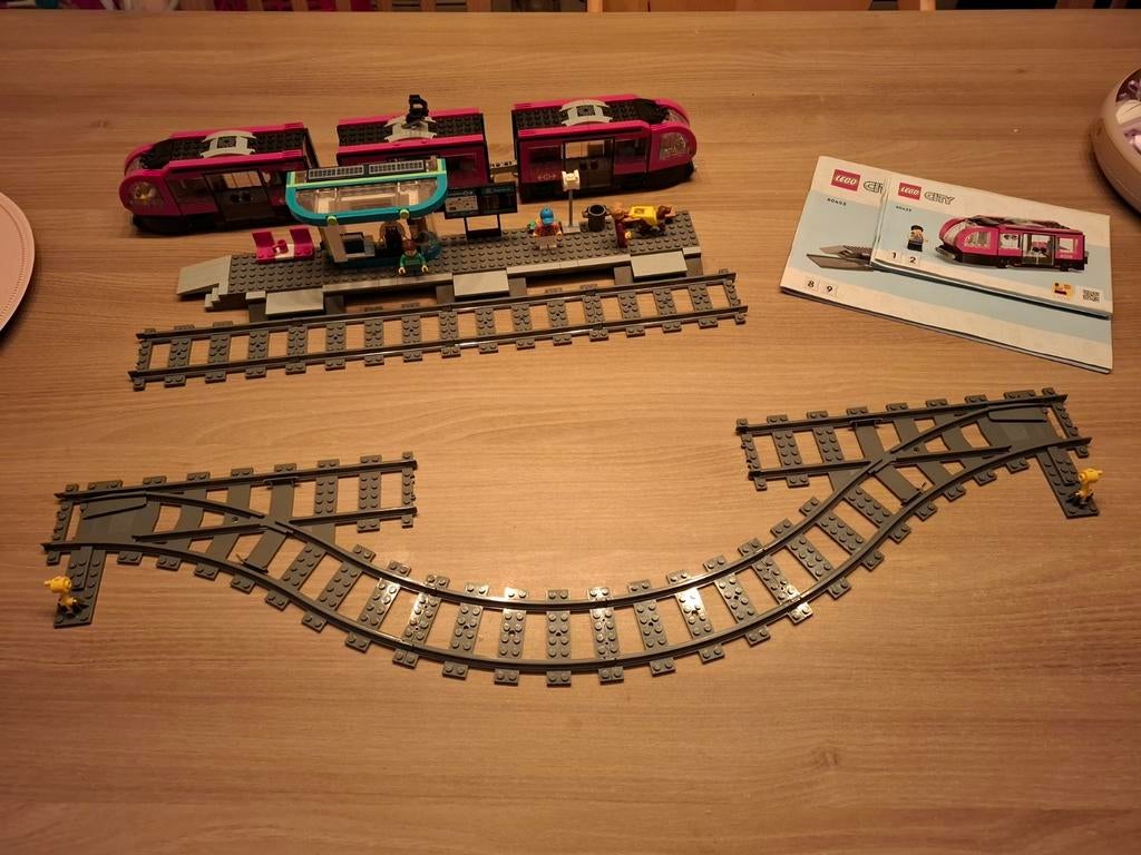 Lego 60423 city stadstram en station en extra sporen, Ophalen of Verzenden, Lego, City