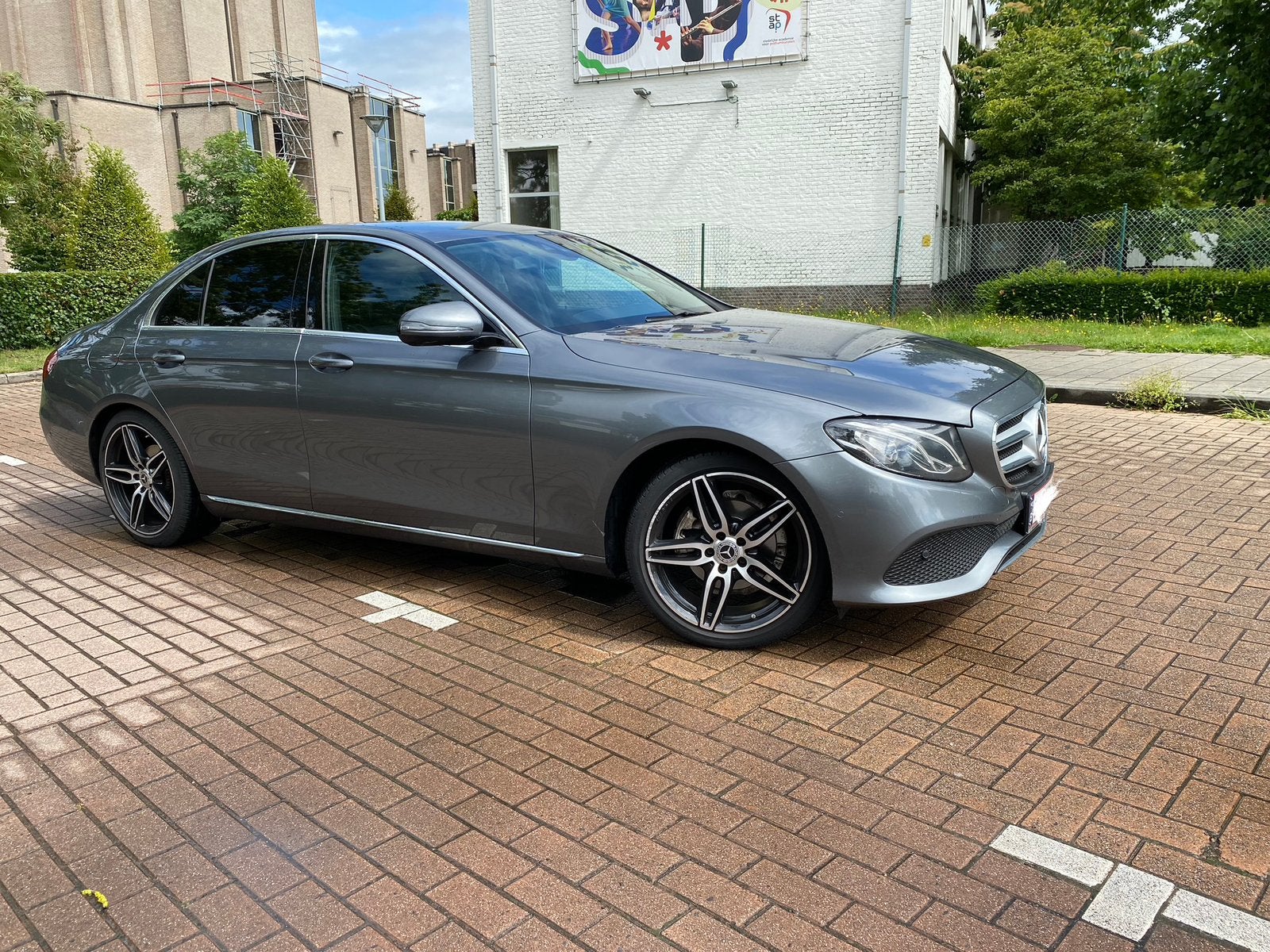 Mercedes-Benz E 200d Technology 9G-tronic HUD I Widescreen., Autos, Mercedes-Benz, Argent ou Gris, Achat, Euro 6, Noir