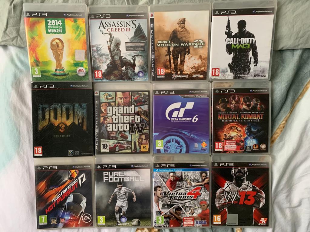 Lot Ps3 games, Ophalen, Zo goed als nieuw