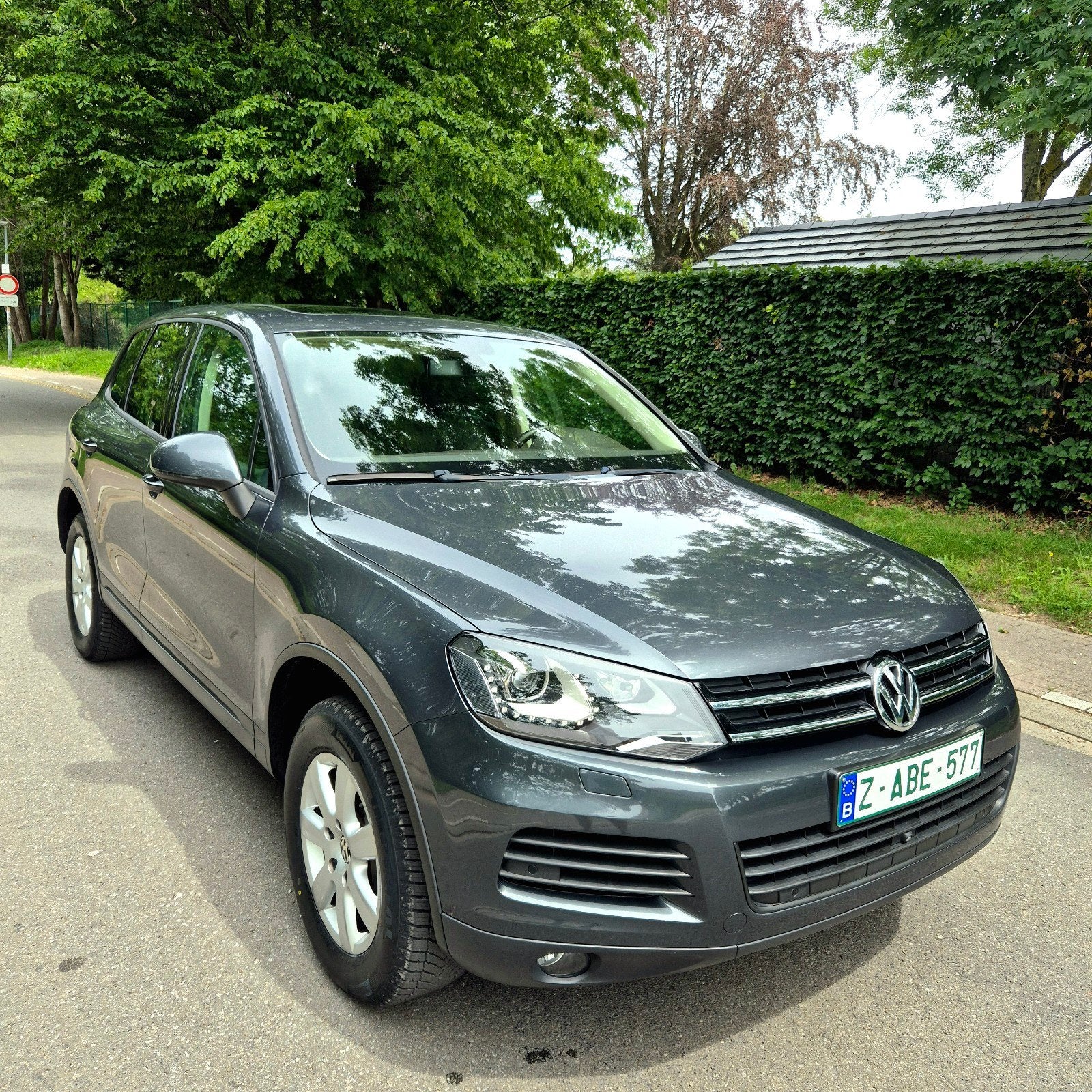 VW TOUAREG | 3.0 TDI V6 | 4X4 | FULL OPTIONS, Auto's, Automaat, Euro 5, https://public.car-pass.be/verify/5444-9163-9726, Leder