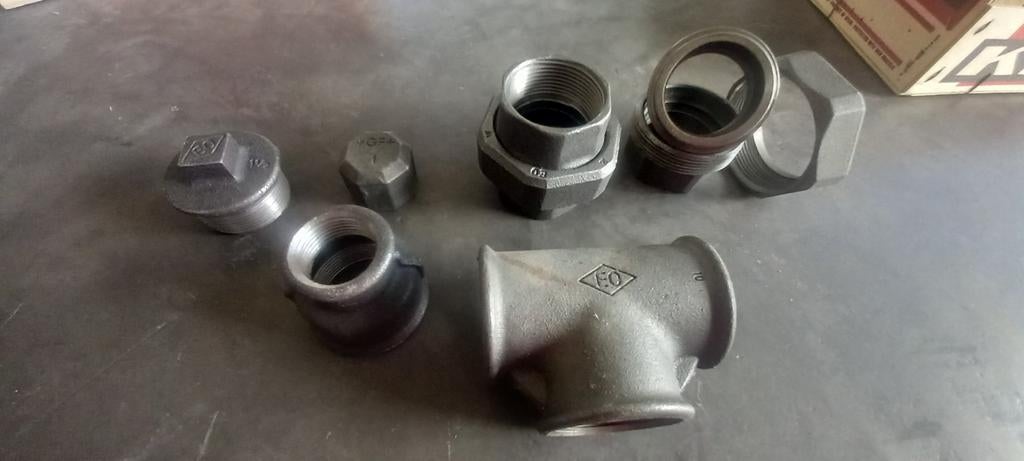 Gegalvaniseerde stukken voor gasleiding, Doe-het-zelf en Bouw, Ophalen of Verzenden, Nieuw, Overige typen