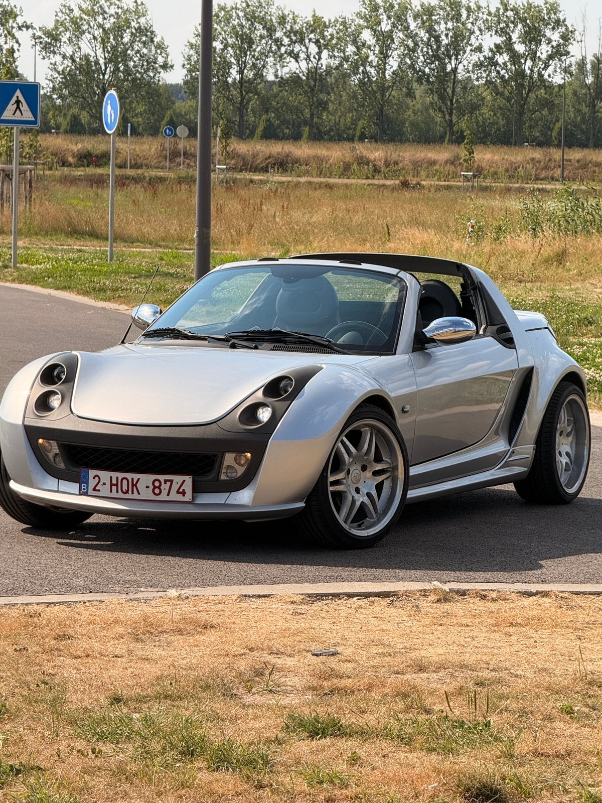 Smart Roadster Brabus 101CV, Autos, Smart, Particulier, Roadster, ABS, Airbags, Bluetooth, Ordinateur de bord, Verrouillage central