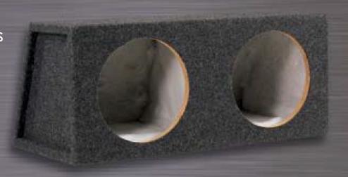 Kist SE102 – voor 2x 25cm subs, Enlèvement ou Envoi, Neuf