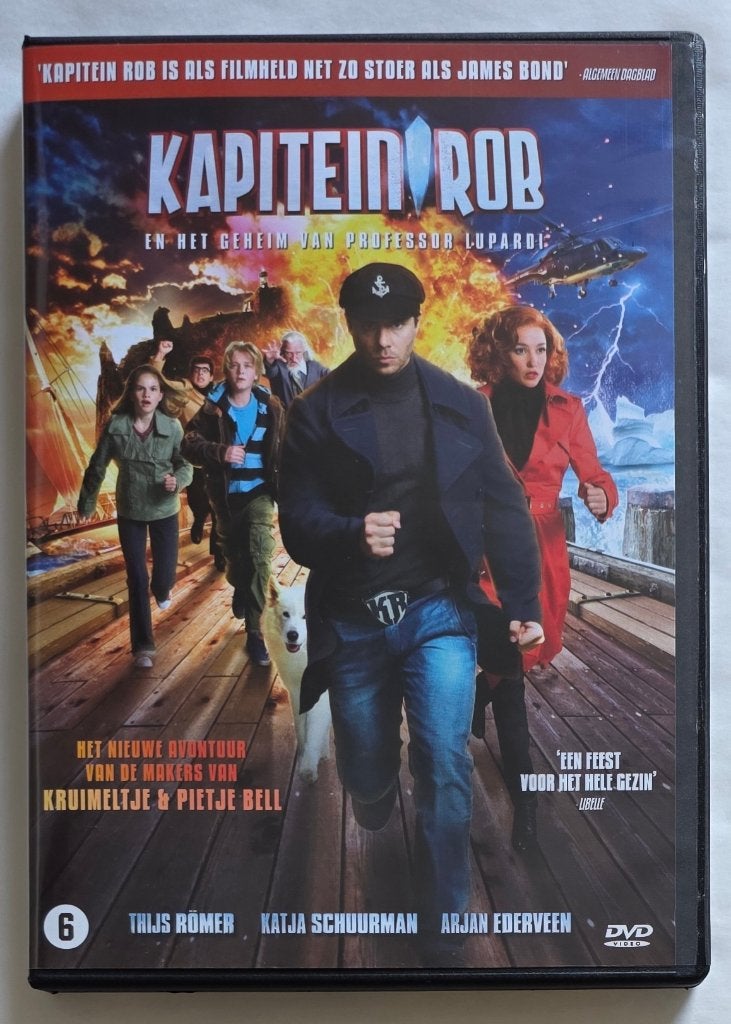 Kapitein Rob en het Geheim van Professor Lupardi comme neuf, Vanaf 6 jaar, Ophalen of Verzenden, Zo goed als nieuw