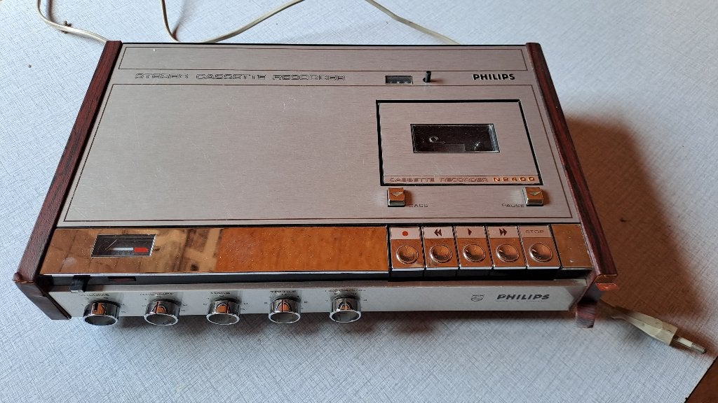 Muziek casette deck, TV, Hi-fi & Vidéo, Enlèvement, Simple, Philips, Commandes tactiles