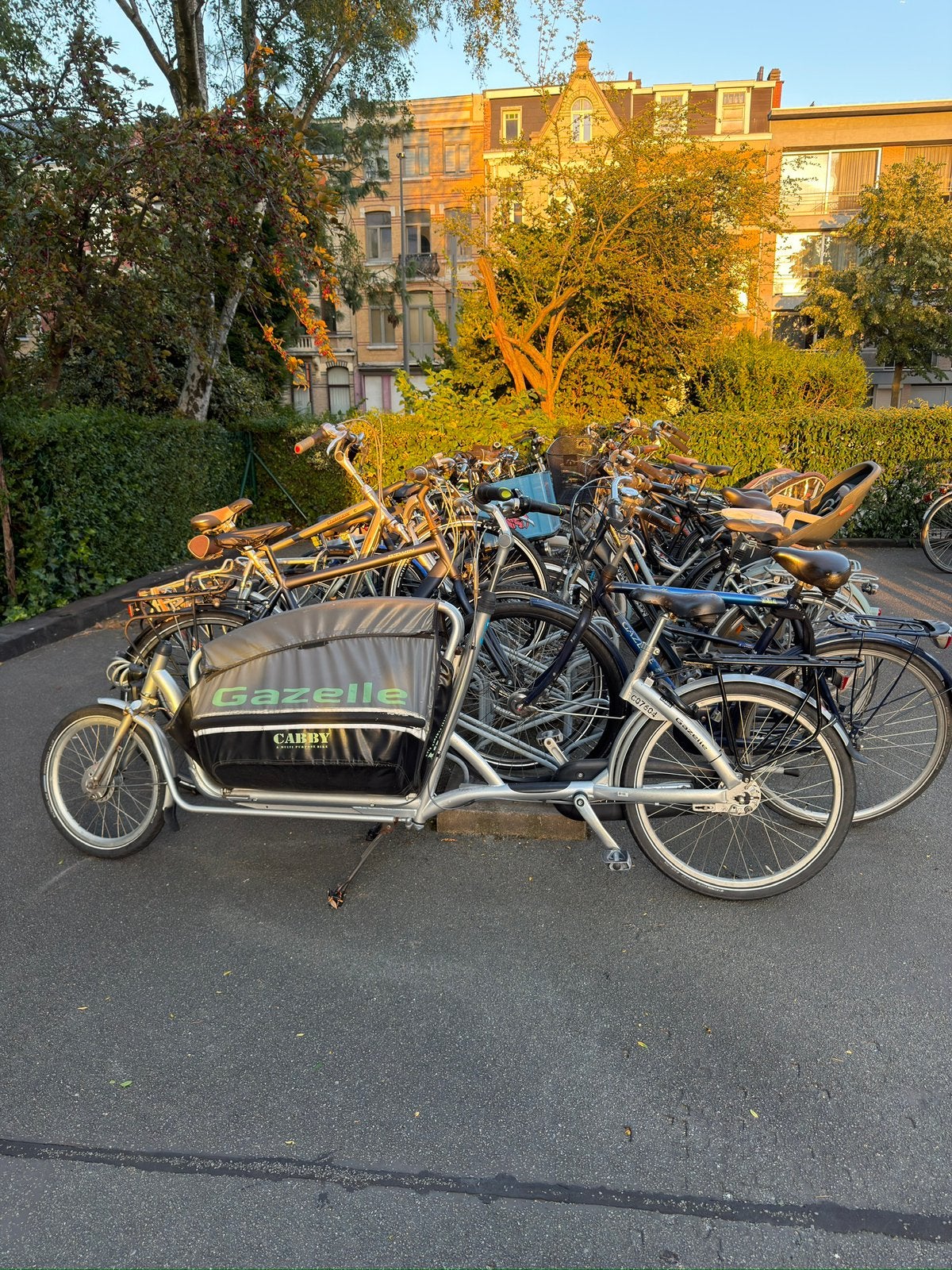 Gazelle cabby bakfiets, Fietsen en Brommers, Ophalen, Gebruikt