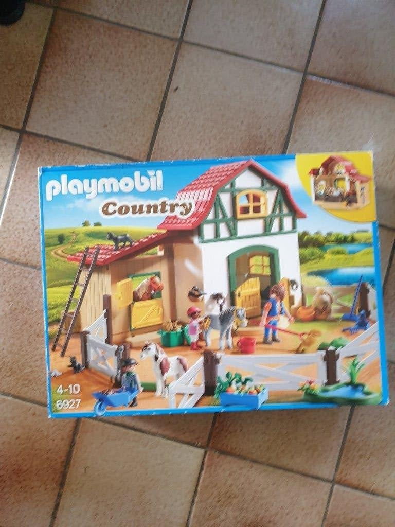 Playmobil country boerderij, Kinderen en Baby's, Gebouw, Complete set, Ophalen of Verzenden, Zo goed als nieuw
