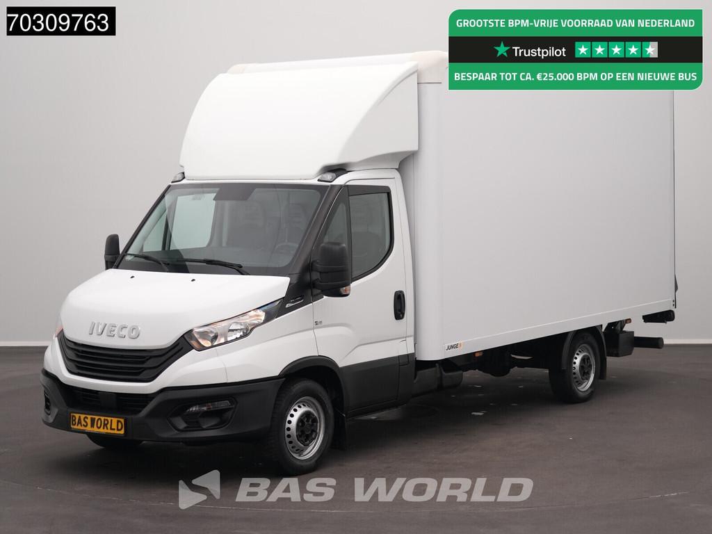 Iveco Daily 35S16 Laadklep Automaat Bakwagen 160PK Airco Cam, Auto's, Bestelwagens en Lichte vracht, Automaat, Stof, Gebruikt