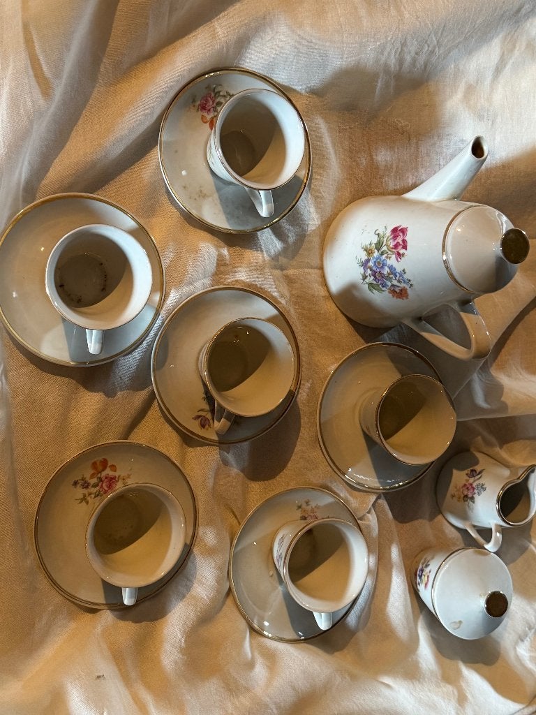 Poppenservies in porselein, Enlèvement ou Envoi, Comme neuf, Matériaux autres, Accessoires de cuisine de jeu