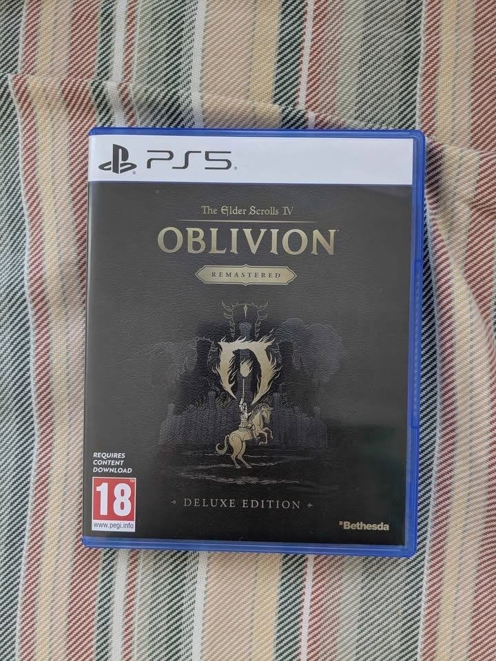 The Elder Scrolls IV Oblivion Remastered Deluxe Edition PS5, Neuf, 1 joueur, Enlèvement, À partir de 18 ans