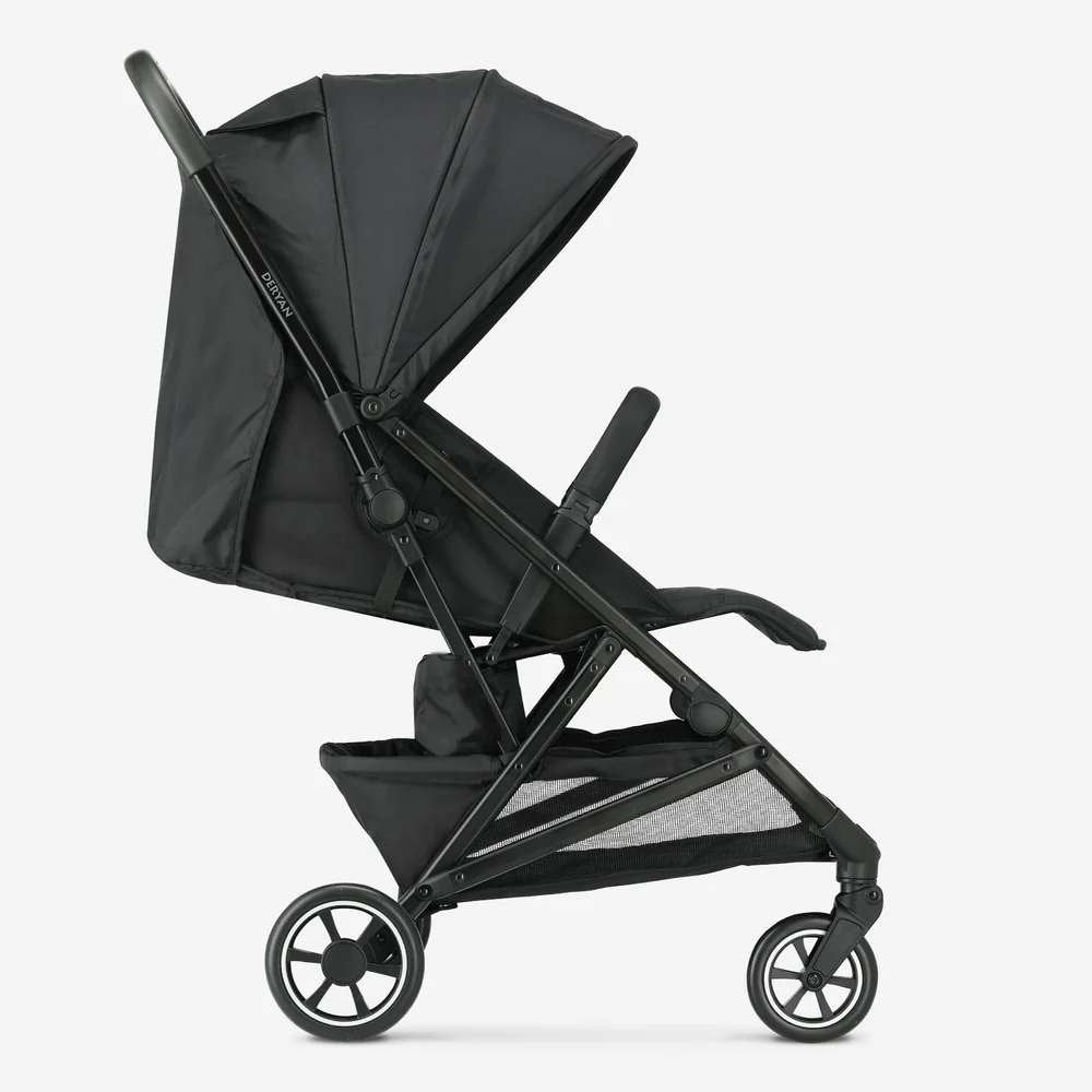 DERYAN Easy Buggy – Compact & Lichtgewicht Zwart, Enlèvement ou Envoi, Comme neuf, Autres marques, Dossier réglable