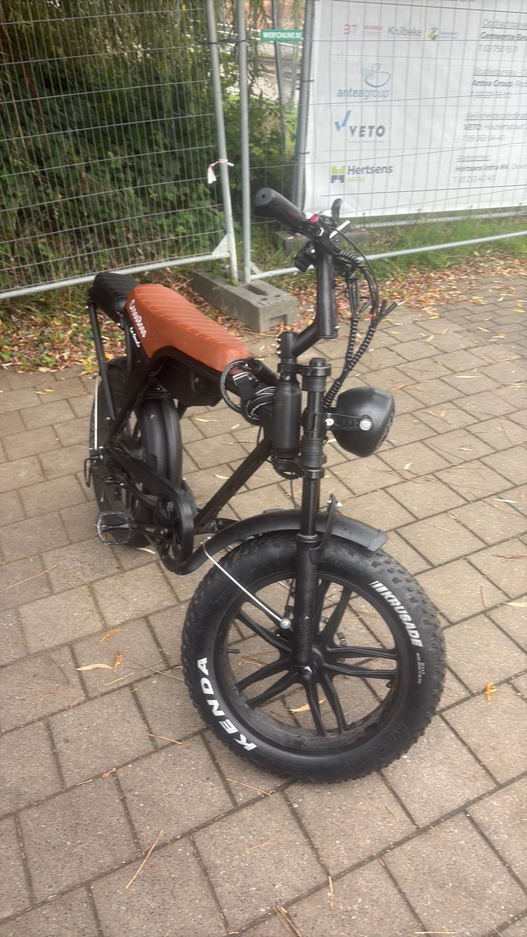 Fatbike v8 van la souris, Fietsen en Brommers, Gebruikt, 59 cm of meer, 50 km per accu of meer, Ophalen