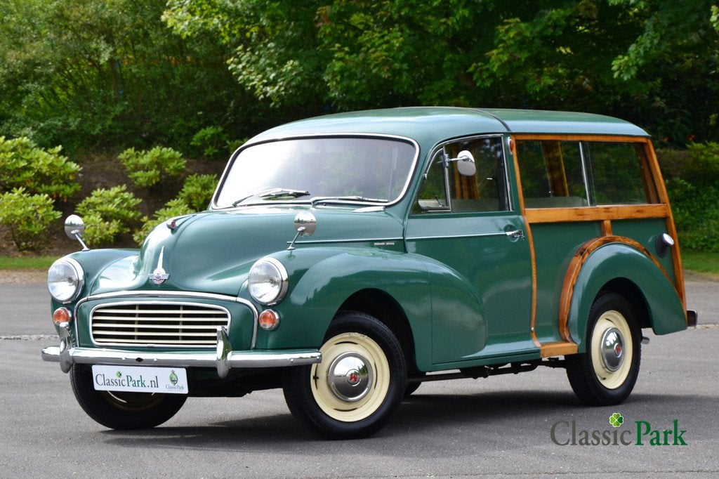 Morris Minor 1000 Woody (bj 1964), Auto's, Oldtimers, 4 deurs, Achterwielaandrijving, 1098 cc, 49 pk