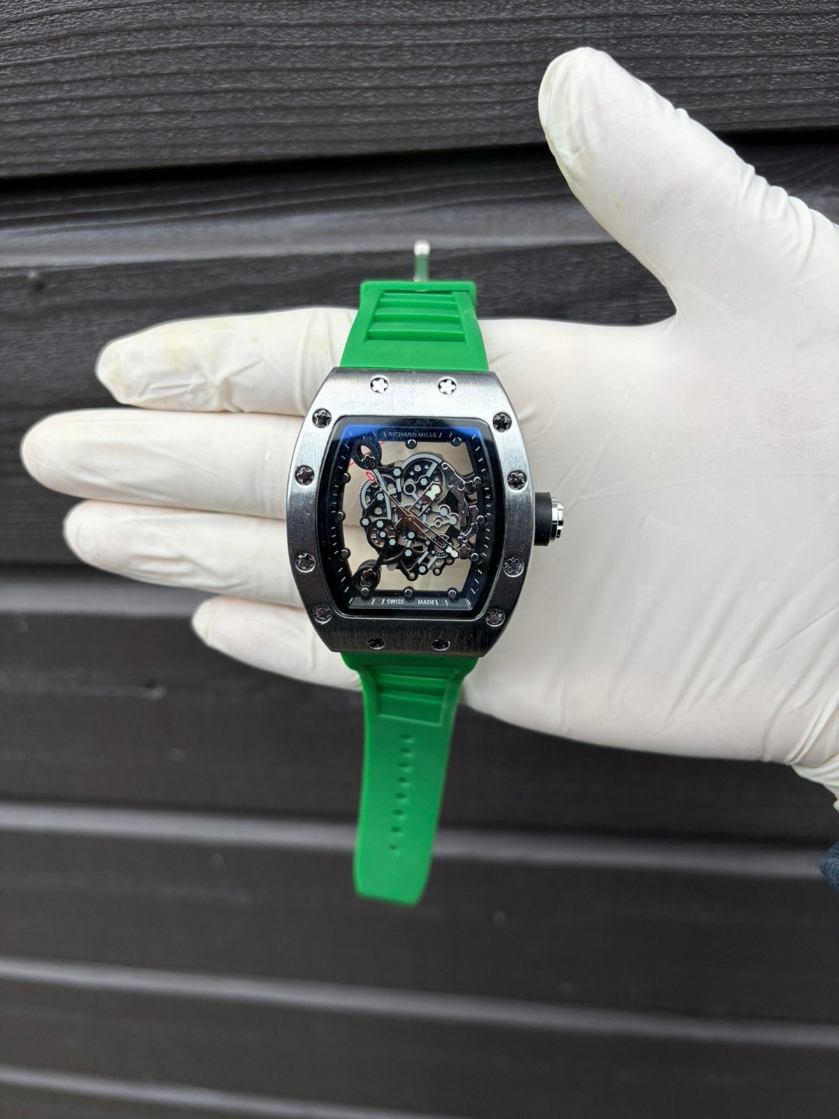 Richard mille skeleton, Handtassen en Accessoires, Horloges | Heren, Nieuw, Ophalen of Verzenden