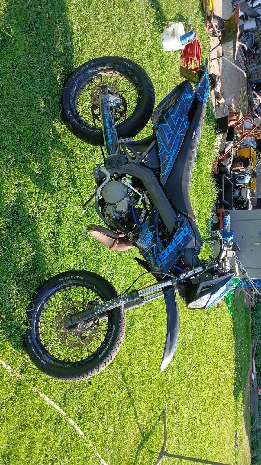 derbi sm xtreme 50cc, Fietsen en Brommers, Ophalen, 6 versnellingen, Gebruikt, Klasse B (45 km/u)