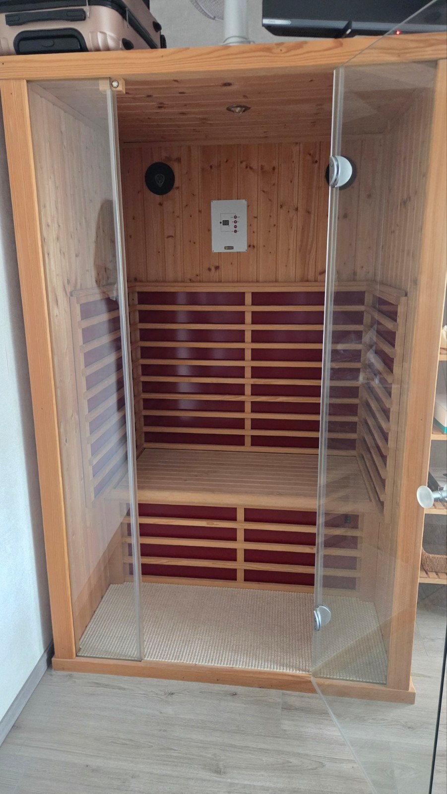 Infraroodsauna 2 pers, Enlèvement, Comme neuf, Infrarouge, Sauna complet