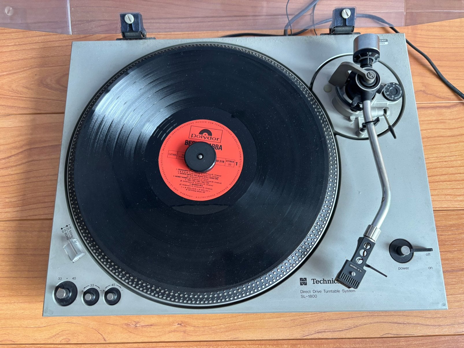 Technics SL1800, Audio, Tv en Foto, Ophalen, Platenspeler, Technics