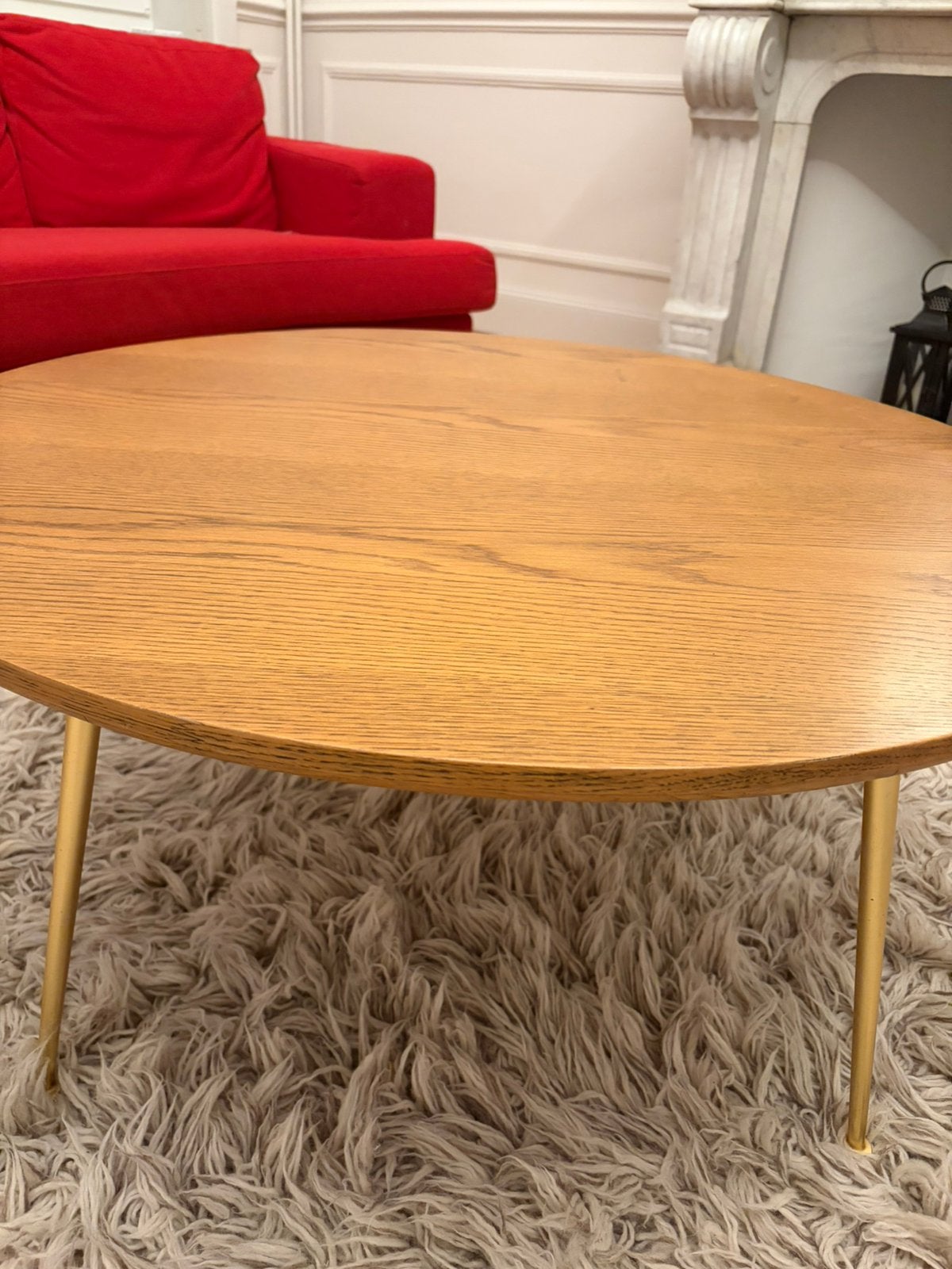 Sofa table from Sofa Company, Enlèvement, Comme neuf, Rond
