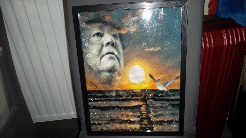 painting in kader 5, Ophalen, Zo goed als nieuw, Diamond painting