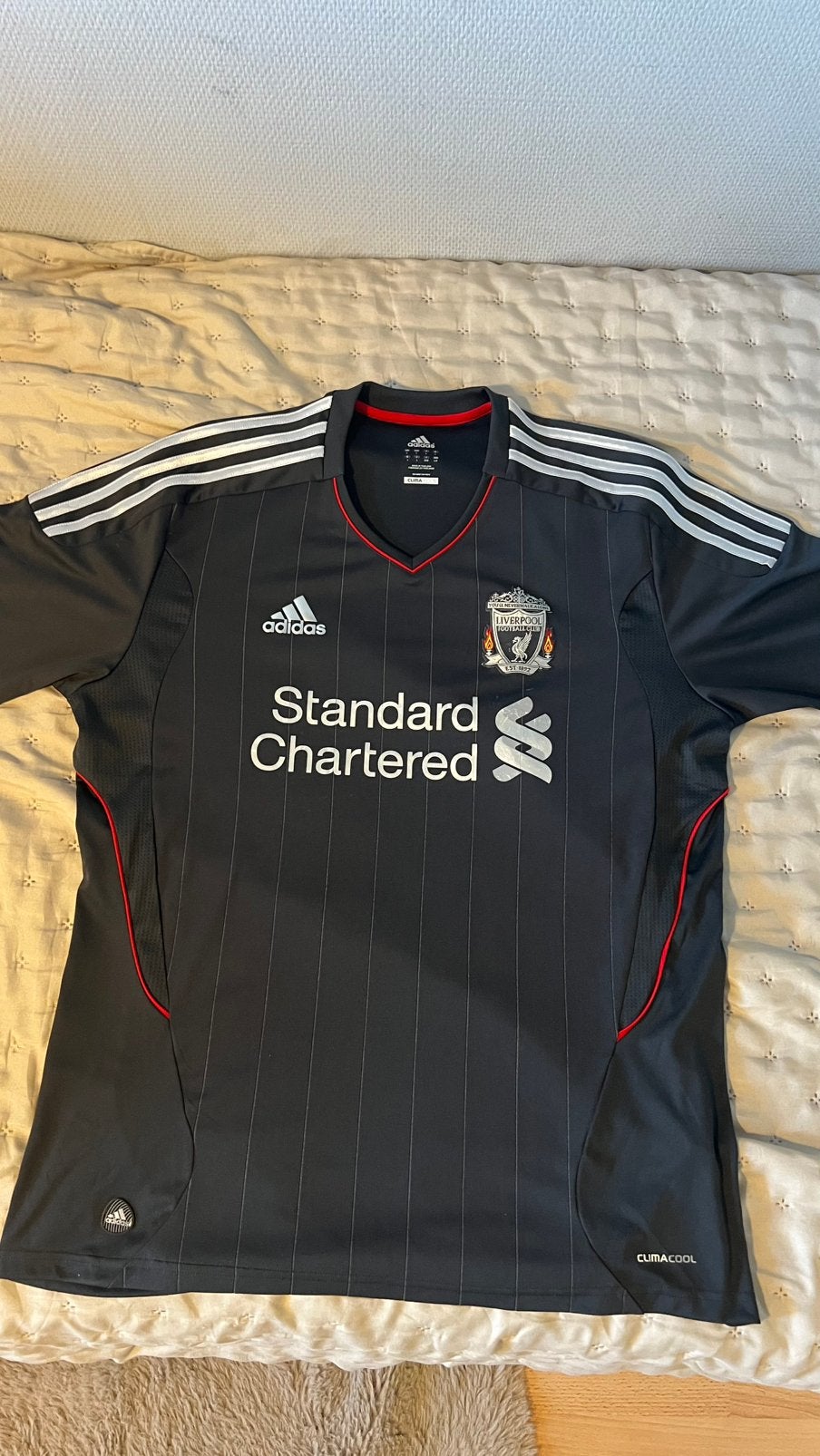 Origineel Liverpool Adidas shirt 2010/2011 – Nieuwstaat, Maat L, Ophalen of Verzenden, Zo goed als nieuw, Shirt