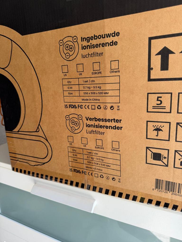 Kattenbak, Dieren en Toebehoren, Kattenbakken, Ophalen, Zo goed als nieuw