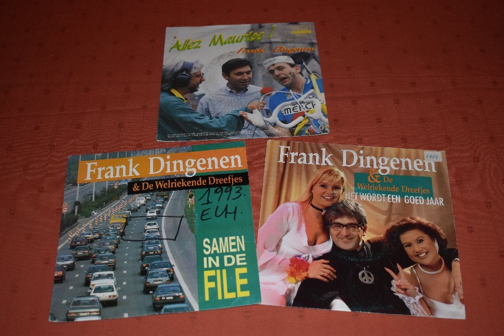 uit de carriere van Frank Dingenen, jaren '80, CD & DVD, Vinyles | Néerlandophone, Enlèvement ou Envoi, 7 inch, Autres types, Schlager