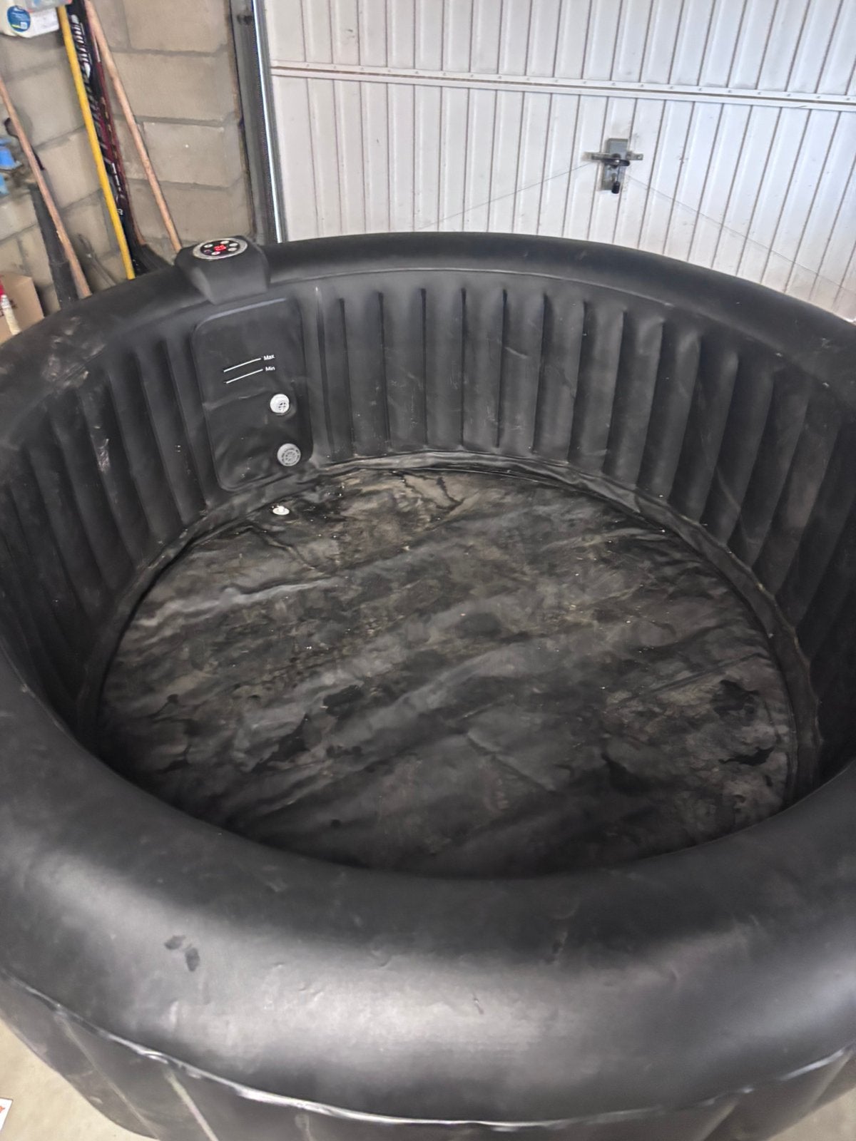 Jaccuzie, Tuin en Terras, Ophalen, Gebruikt, Afdekzeil, Opblaasbaar