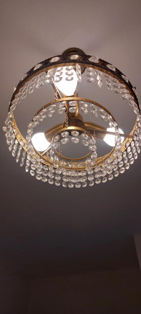 kleine luster kristal look, Ophalen