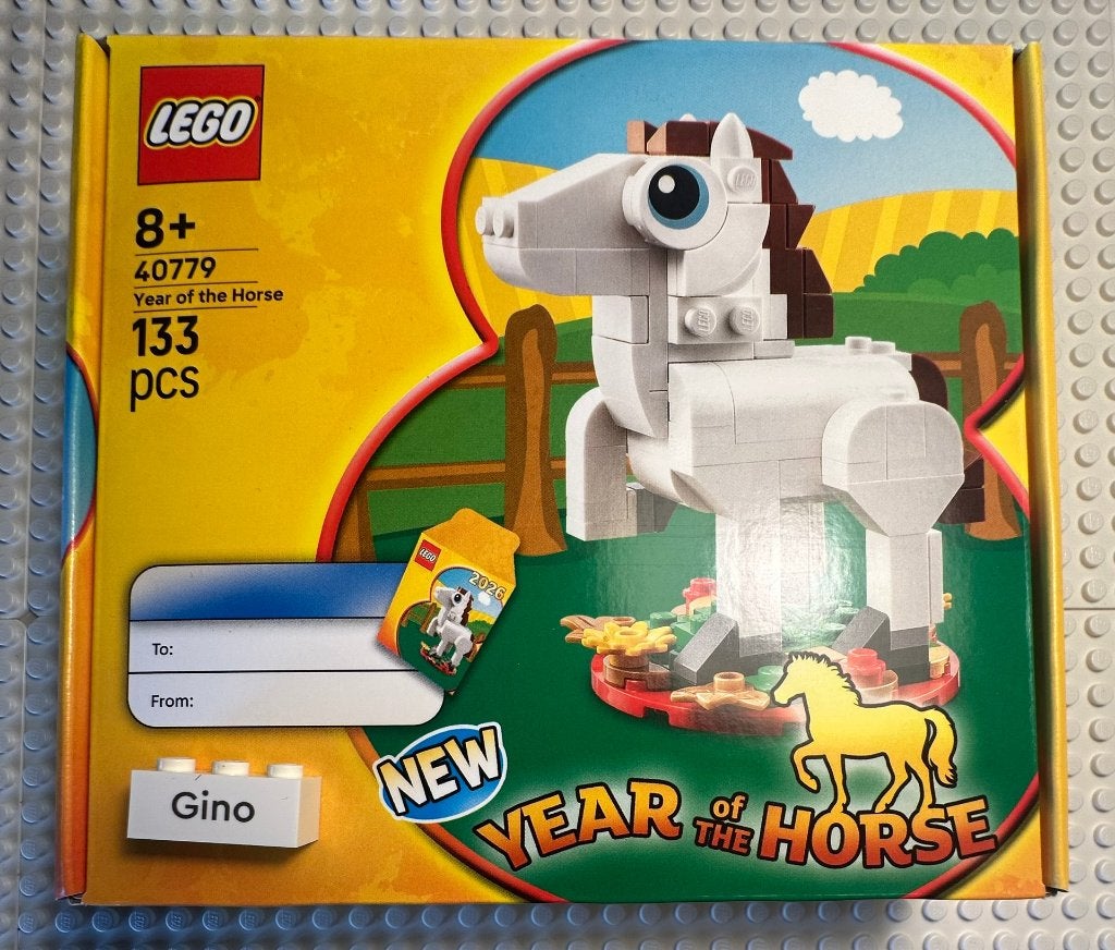 LEGO Chinese Festivals Year of the Horse (40779), Overige thema's, Nieuw, Ophalen of Verzenden, Complete set