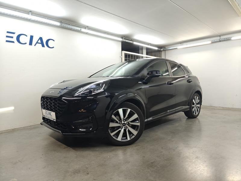 Ford Puma ST-Line X - Trekhaak - Garantie, Auto's, Ford, Puma, Euro 6, Zwart, Handgeschakeld
