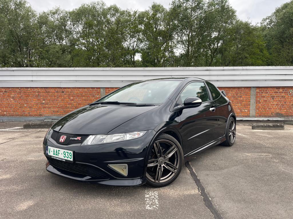 Honda Civic Type-R GT FN2 à droite, Autos, Entreprise, Boîte manuelle, Alcantara, Noir