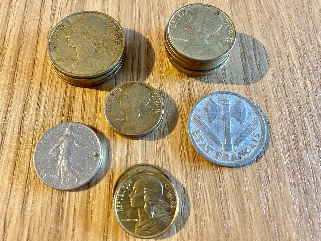 COLLECTIE: lot van 20 oude FRANSE munten, Postzegels en Munten, Ophalen of Verzenden, Frankrijk, Losse munt, Zilver