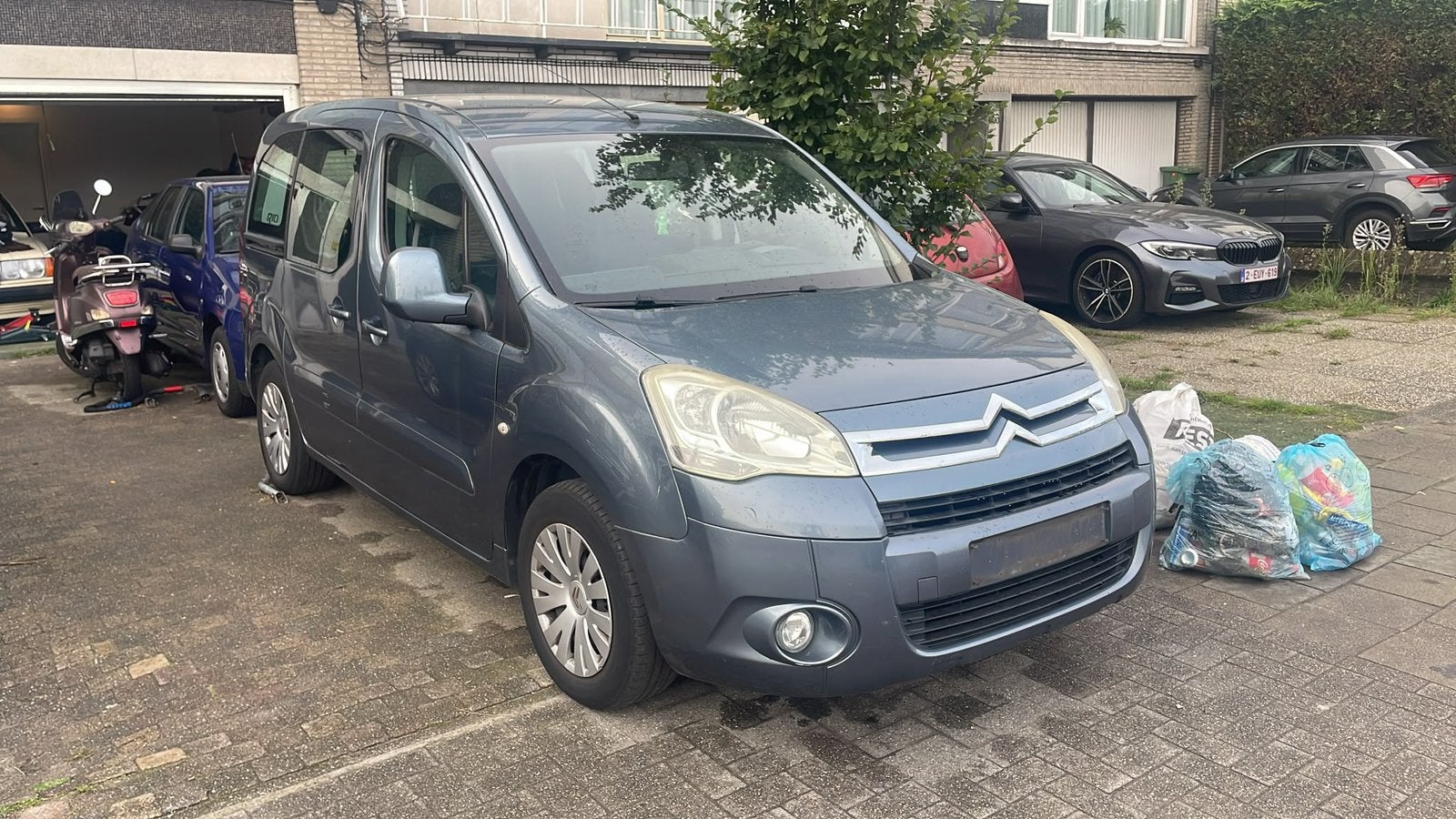 CITROËN BERLINGO MULTISPACE | 1.6 BENZINE | 109 DKM | EURO 4, Voorwielaandrijving, Stof, Zwart, Berlingo