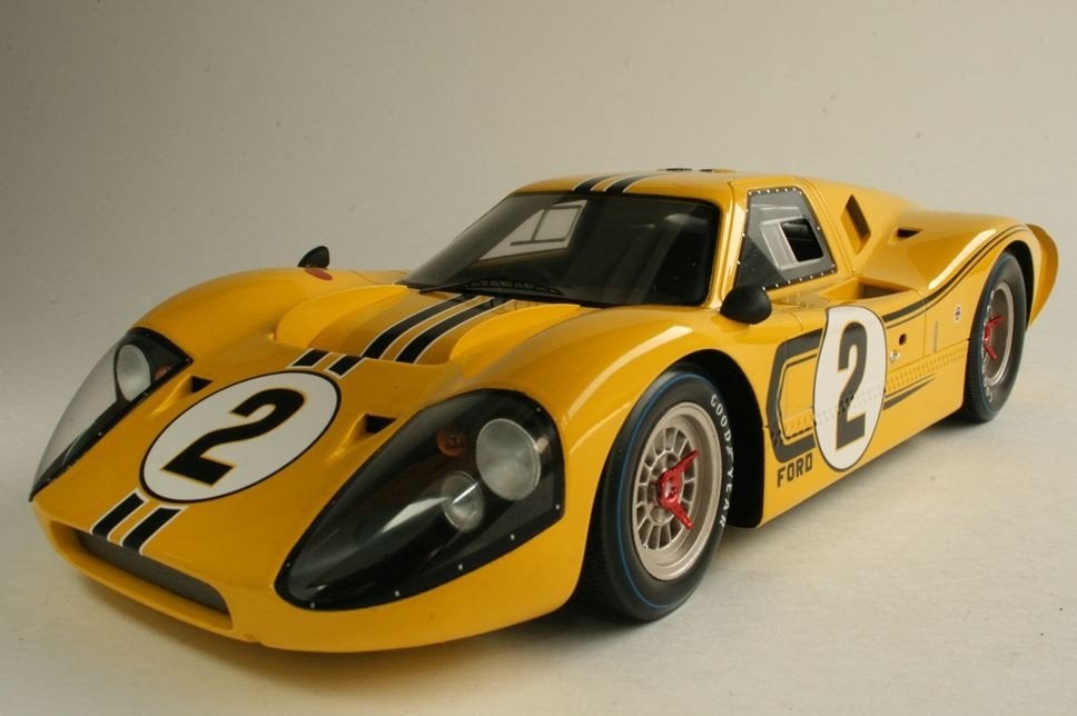 Ford GT40 MK IV Spark 1/18 - Le Mans 1967, Enlèvement ou Envoi, Voiture, Autres marques