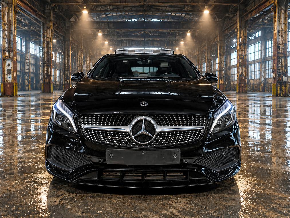 Mercedes A160 AMG Line Full Option  Showroomstaat 100dkm, Auto's, 75 kW, 4 cilinders, 1600 cc, Alcantara