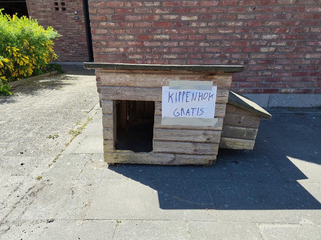 Kippenhok gratis op te halen, Ophalen, Gebruikt, Kippenhok of Kippenren