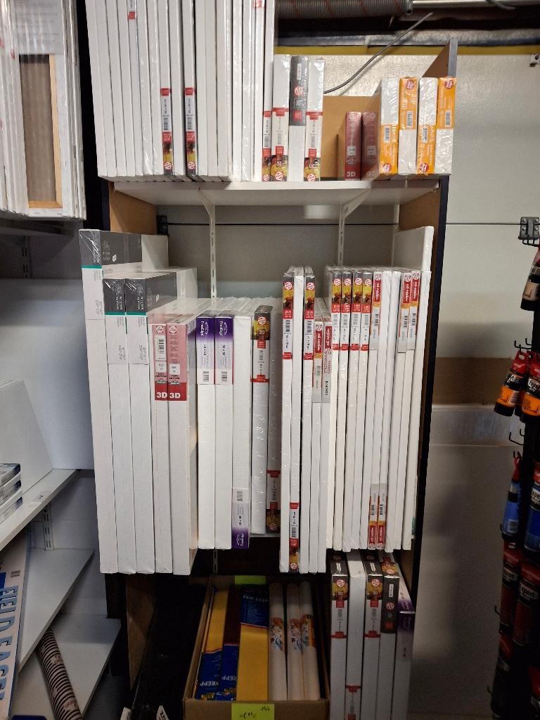 canvas doeken, Enlèvement