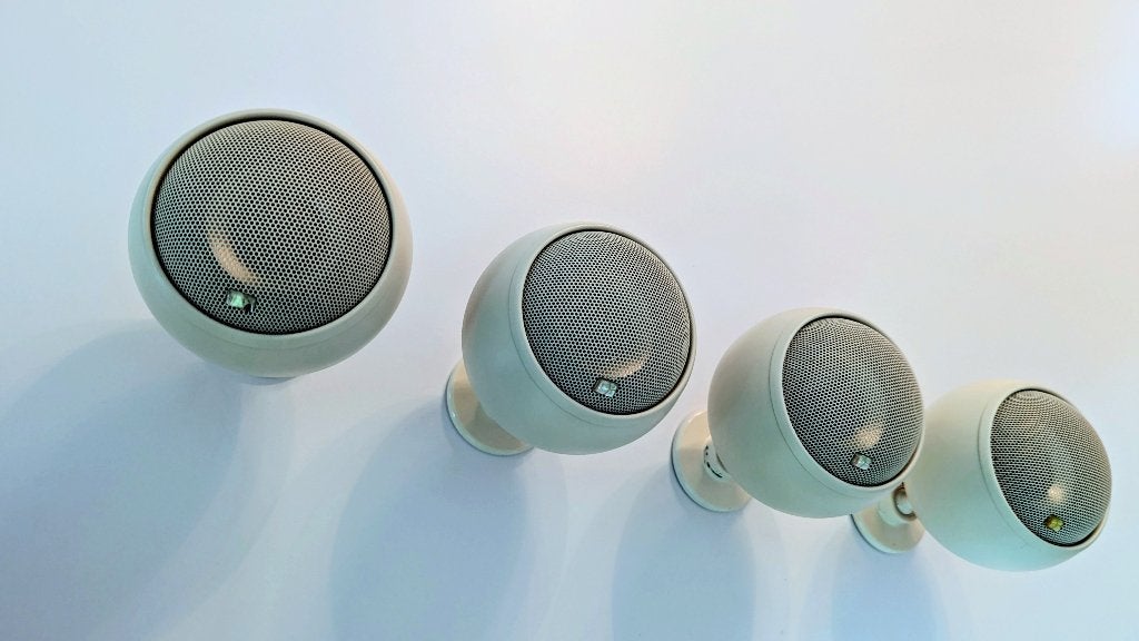 4 bol speakers Anthony Gallo Acoustics Micro TI, Overige merken, Geschikt voor surround/home cinema, Gebruikt, Speakerset