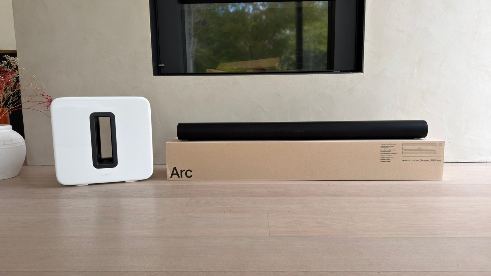 Ensemble Sonos Arc + Sub Gen 3 – Dolby Atmos, Ophalen, Zo goed als nieuw