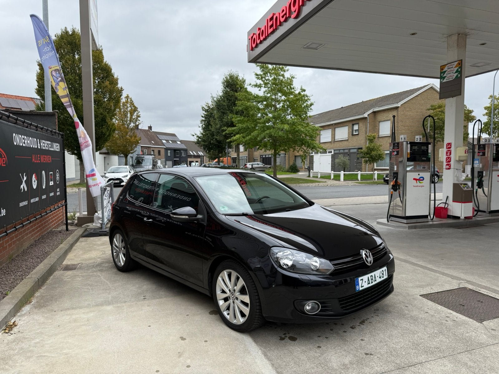 Volkswagen Golf VI 1.4 TSI Team / pdc / airco, Auto's, Euro 5, Stof, Zwart, 4 cilinders
