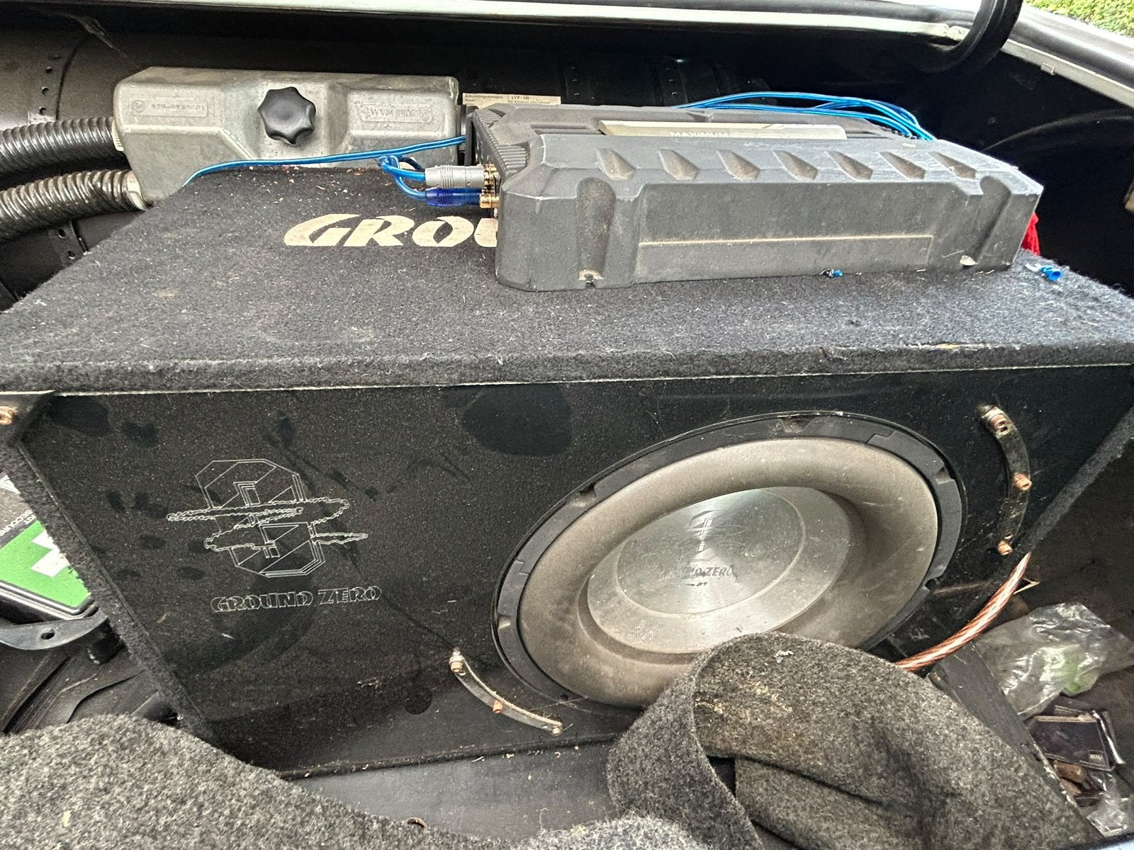 Complete ground zero + kenwood audio set, Ophalen of Verzenden, Zo goed als nieuw