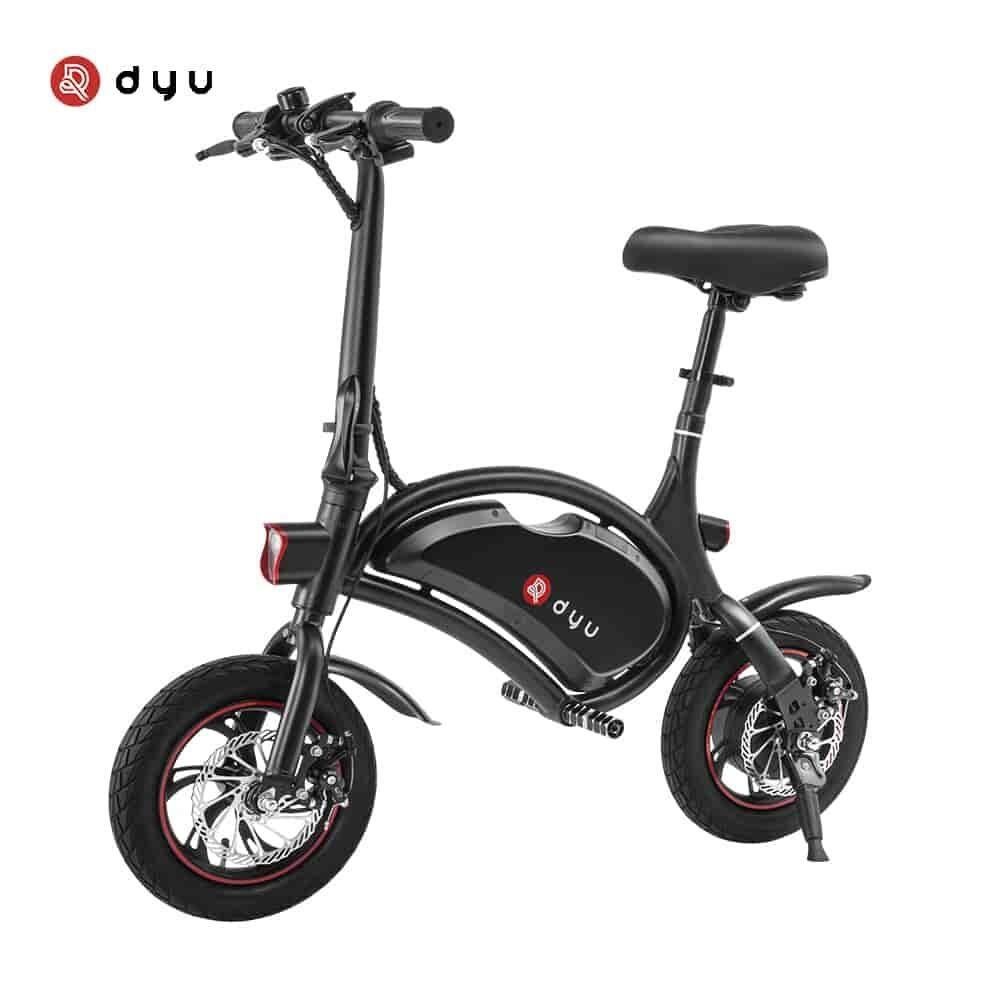 Elektrische plooilfiets 12" Dyu ( batterij moet vervangen ), Fietsen en Brommers, Ophalen